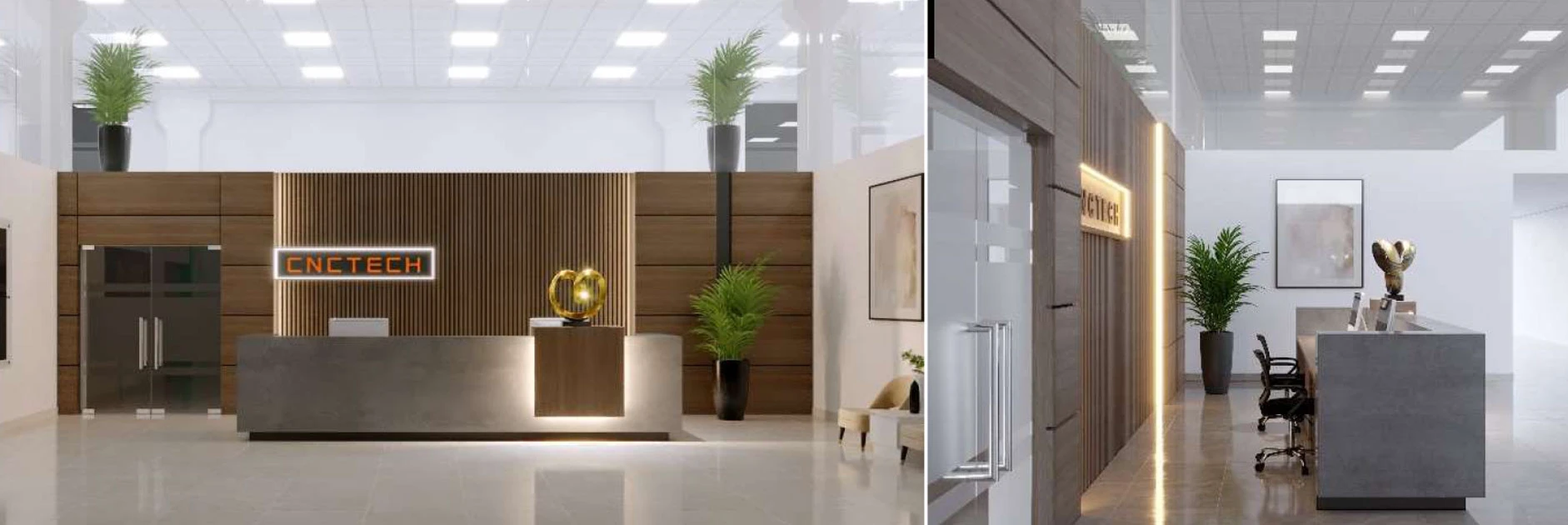 https://demo2.bivaco.net/Thiết kế nội thất văn phòng công ty Cnctech, Hà Nội